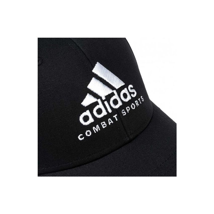 Adidas Ball Cap with Adidas Stack Log Combat - Black/White