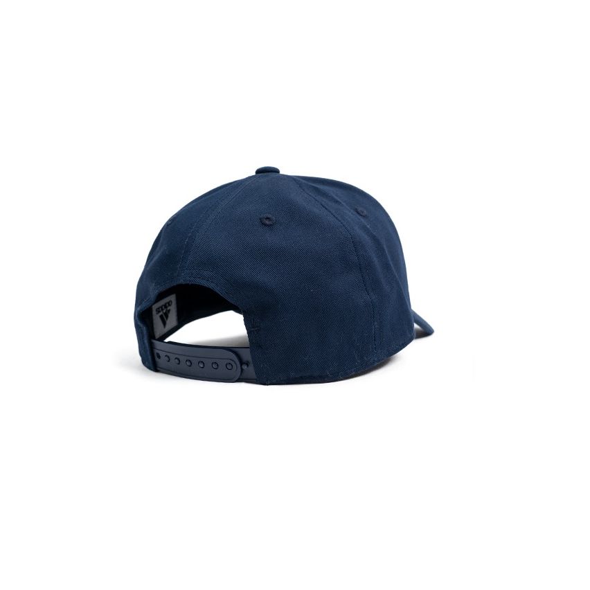 Adidas Ball Cap with Adidas Stack Log Combat - Navy Blue/White