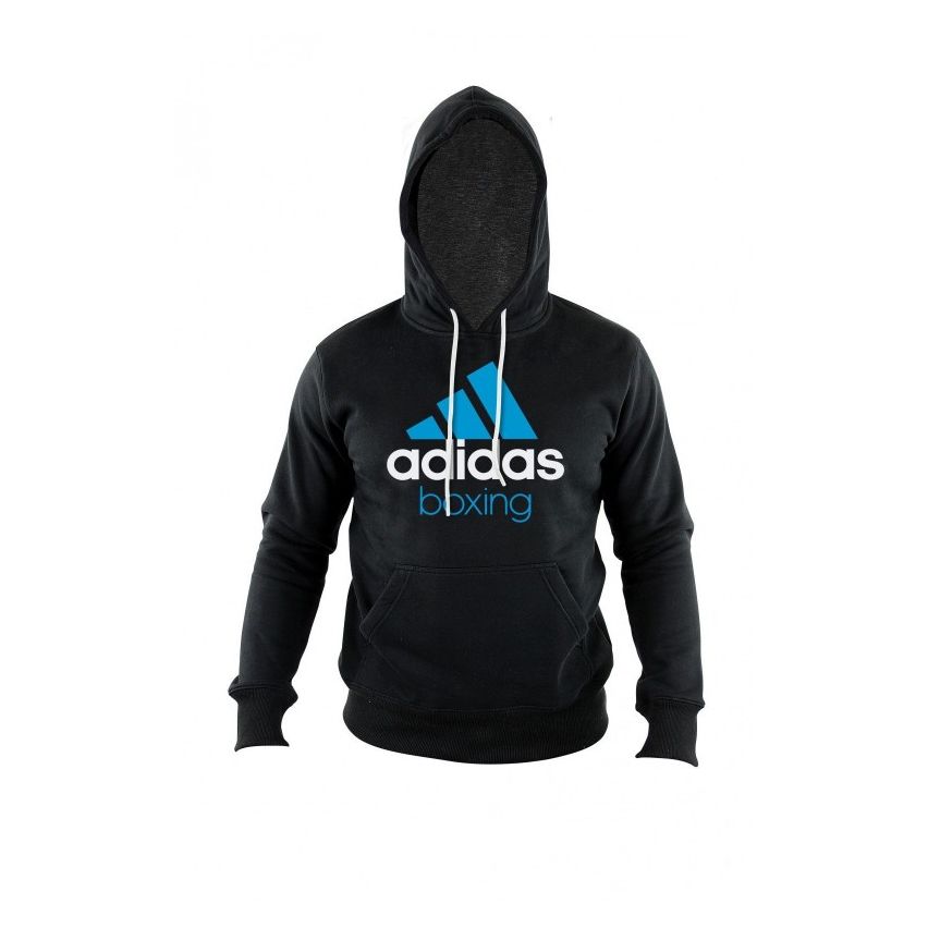 Adidas Boxing Hoody - Black/Solar Blue