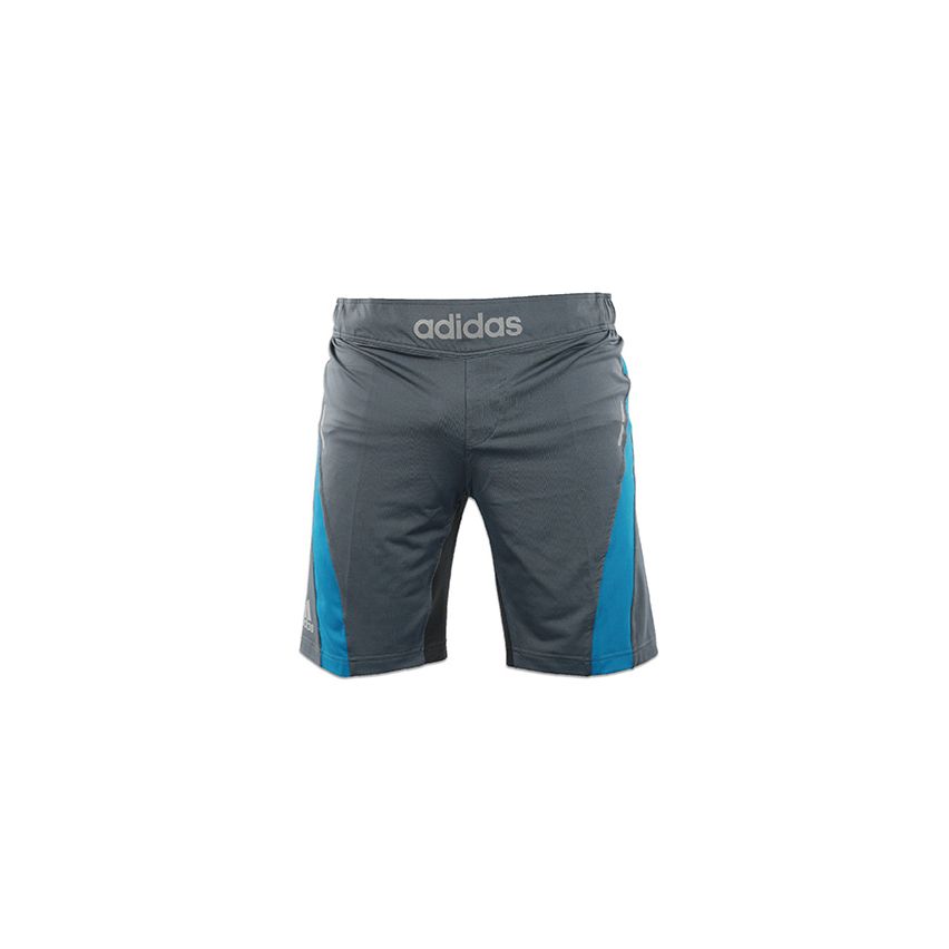 Adidas Men's Fluid Tech Training Short - Granite/Beluga/Solar Blue