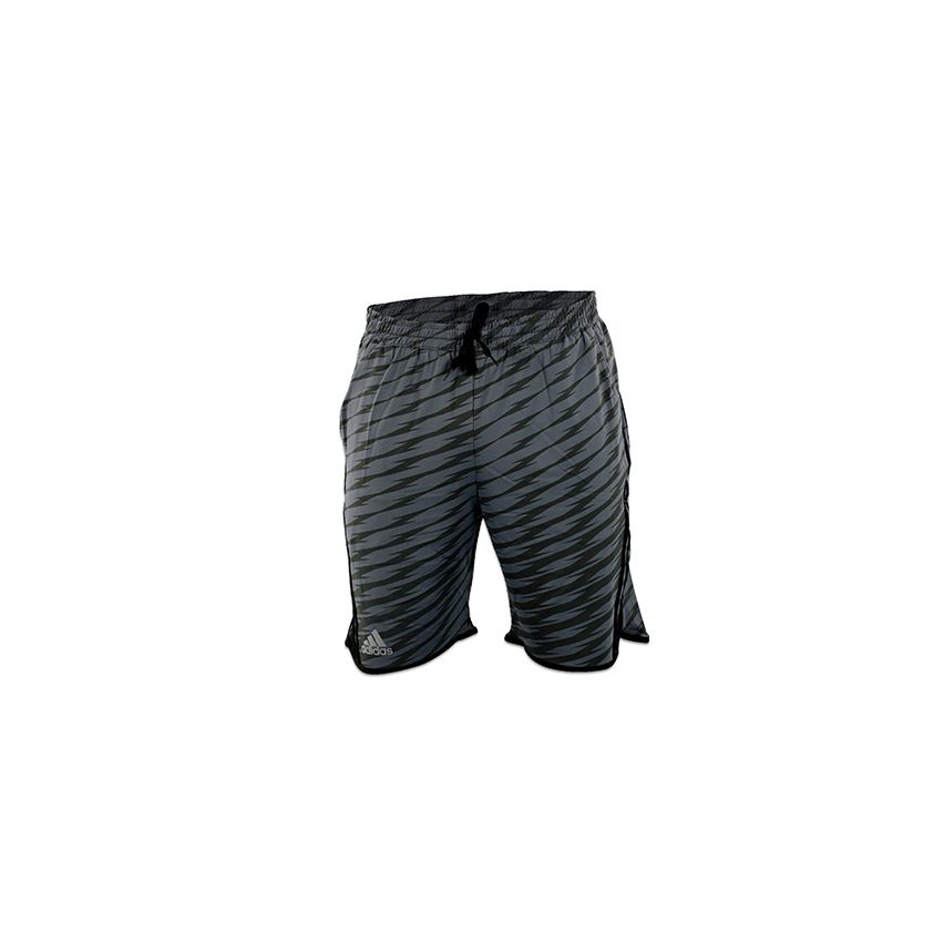 Adidas Men's Top Game Training Short - Granite/Beluga/Black/Silver