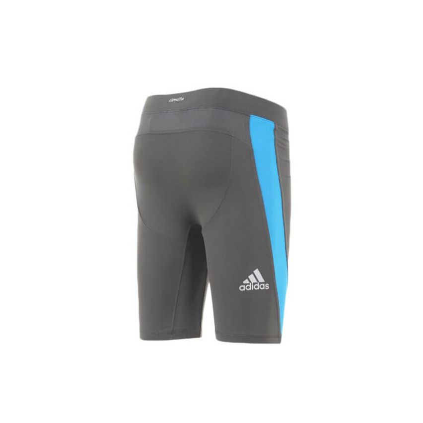 Adidas Men's Training Vale Tudo Short - Beluga Black/Silver