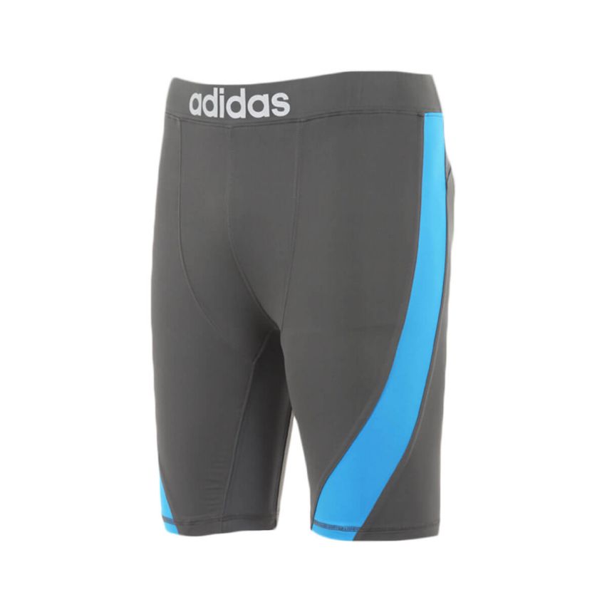 Adidas Men's Training Vale Tudo Short - Beluga Black/Silver