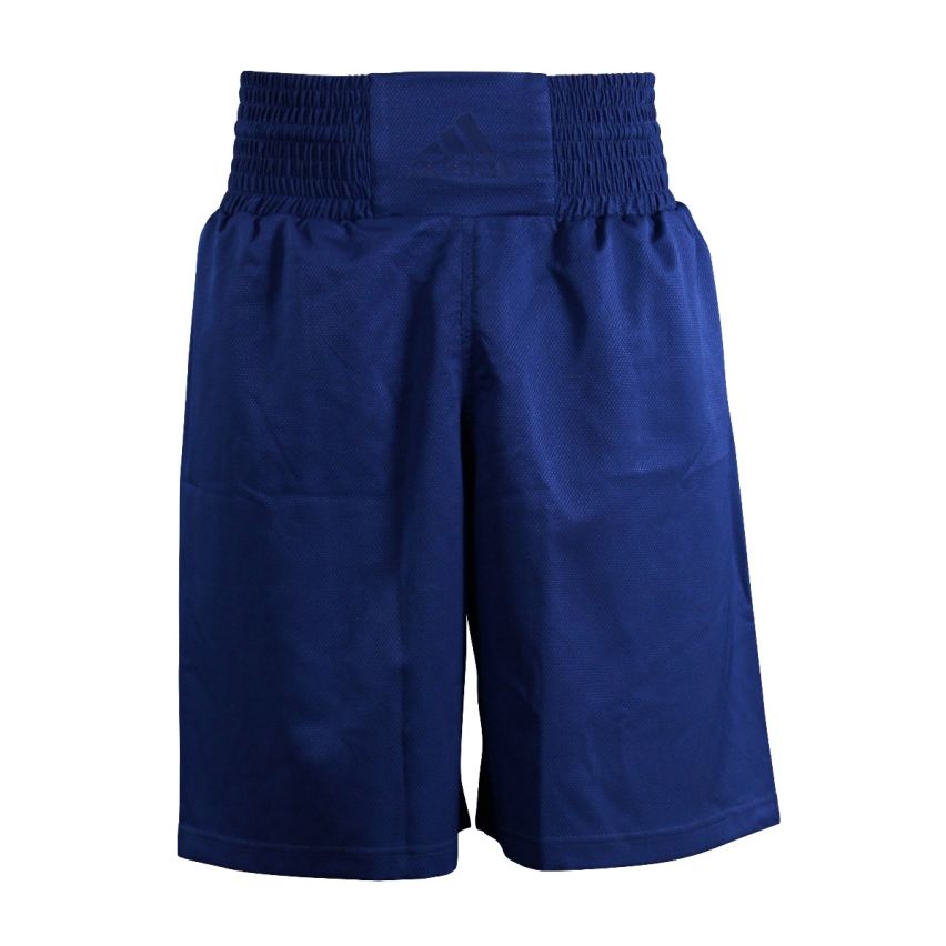 Adidas Multi Boxing Short - Dark Blue/Solar Yellow