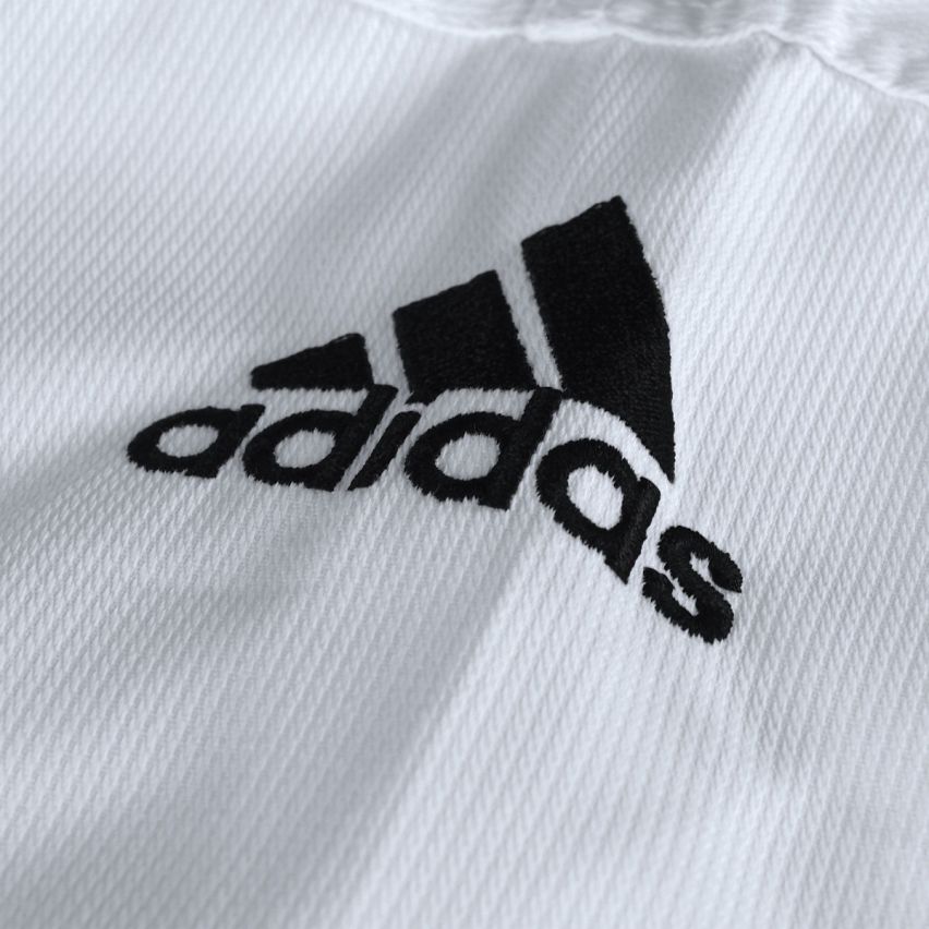 Adidas Adi Club Taekwondo Uniform WT Logo - White/Black