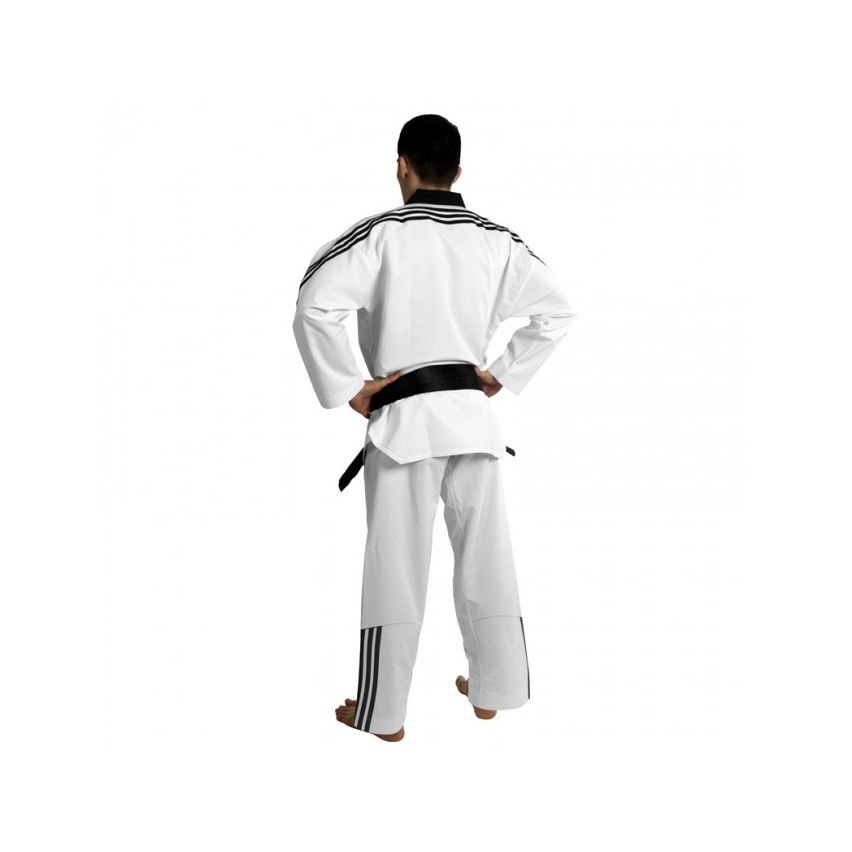 Adidas Adi Flex II 3 Taekwondo Uniform - White/Black