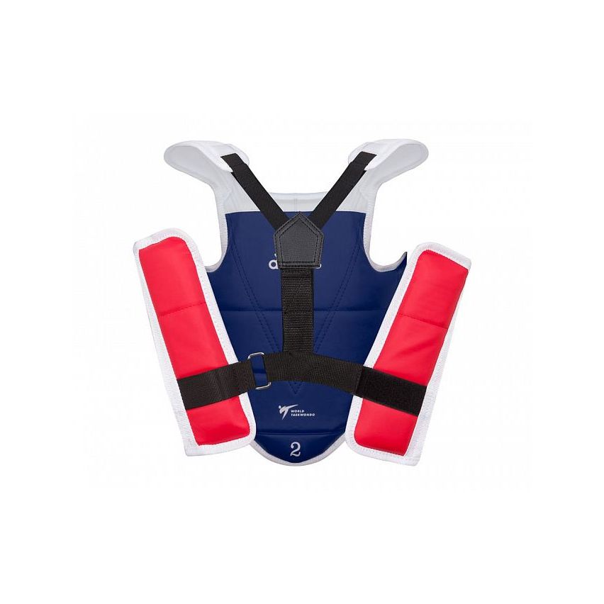 Adidas Taekwondo Kids Reversible Body Protector Red - Blue