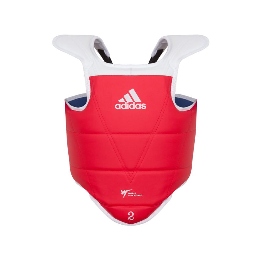 Adidas Taekwondo Kids Reversible Body Protector Red - Blue