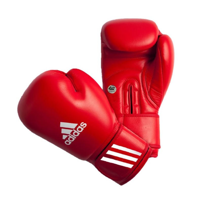 Adidas Aiba Boxing Gloves - Blue