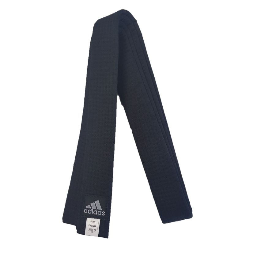 Adidas Taekwondo Regular Black Belt 4.3cm width