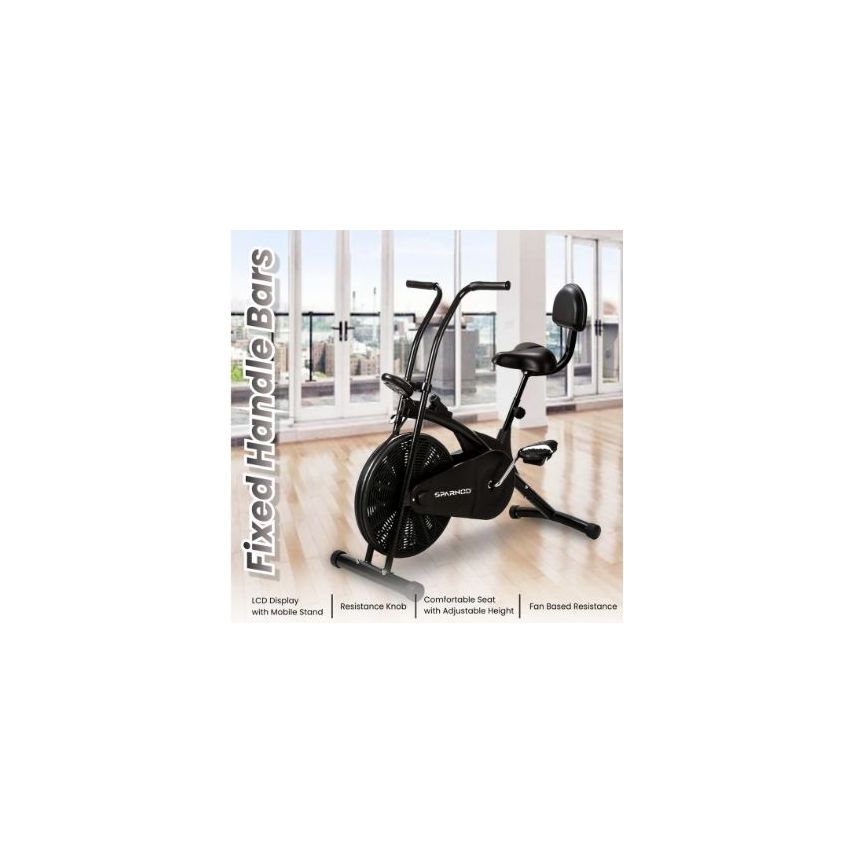 Sparnod Fitness SAB-03 Air Bike Home Use Exercise Bike