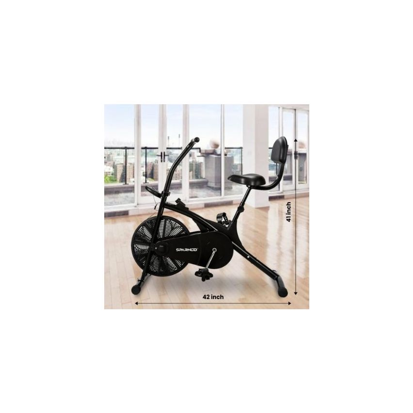 Sparnod Fitness SAB-03 Air Bike Home Use Exercise Bike