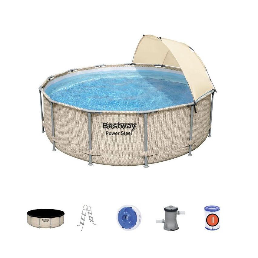 Bestway Poolset Powersteel 396x107cm