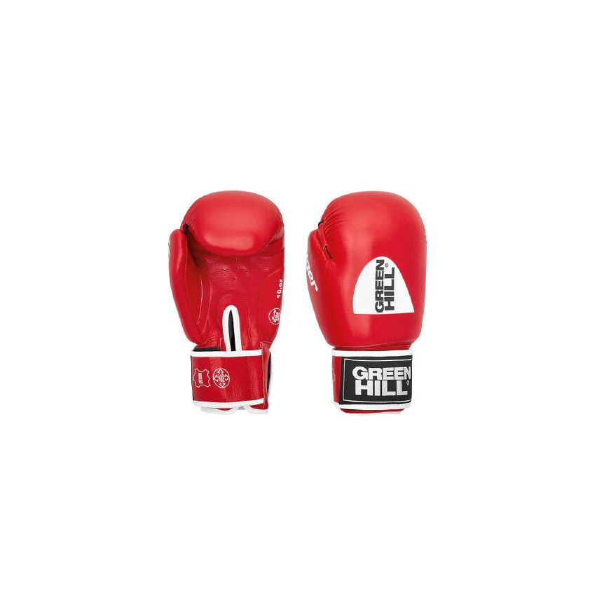 Green Hill Tiger AIBA Approved Boxing Gloves 