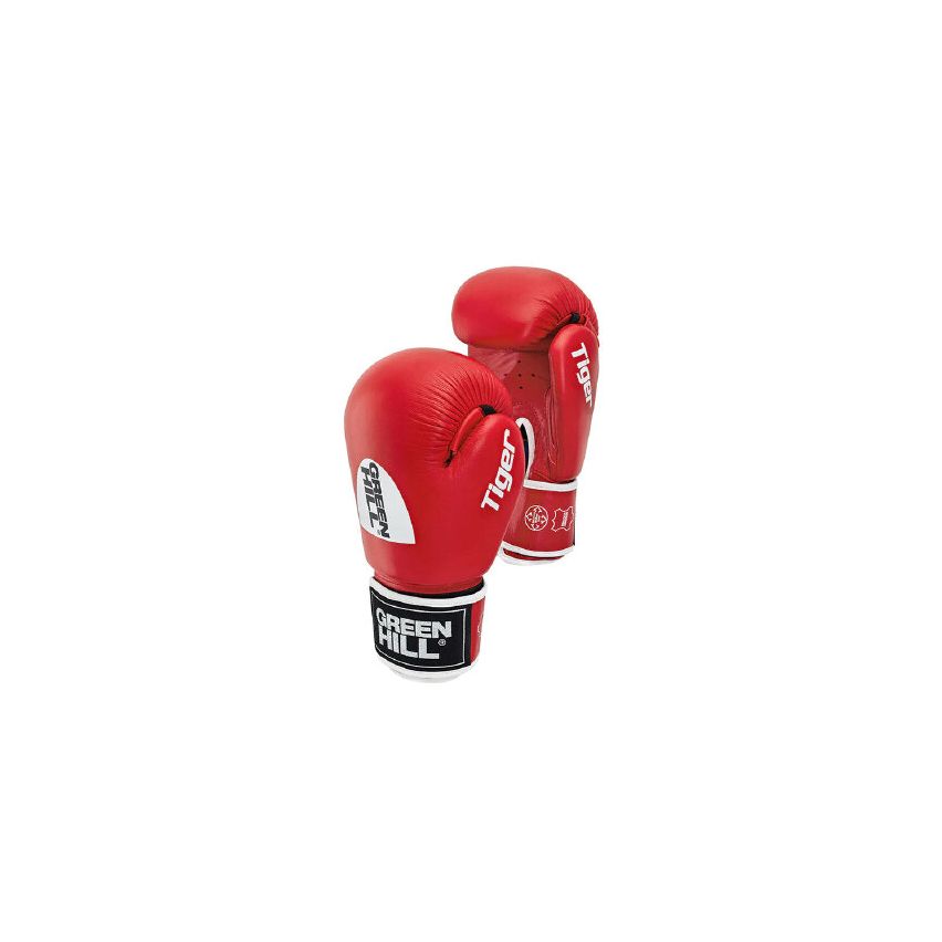 Green Hill Tiger AIBA Approved Boxing Gloves 