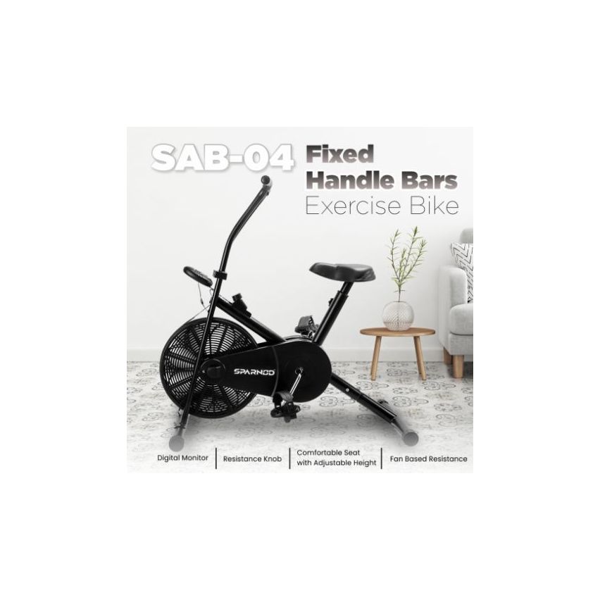 Sparnod Fitness SAB-04 Home Use Exercise Bike / Air Bike