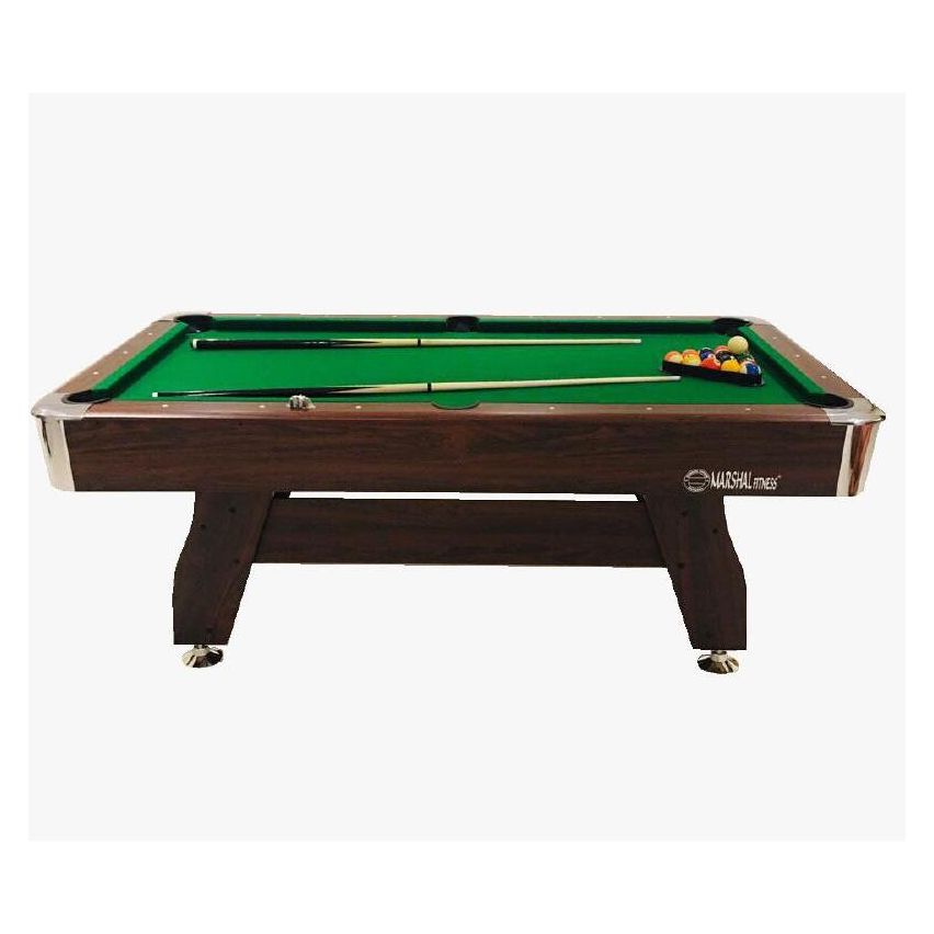 Marshal Fitness Billiard Pool Table Green - 9 ft