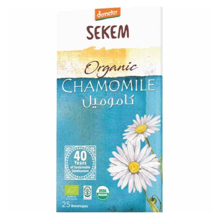 Sekem Organic Chamomile Tea 25 Envelopes