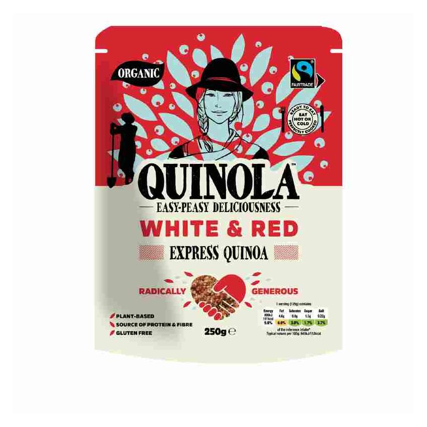 Quinola Mothergrain Organic Express Quinoa Pearl & Red 250g