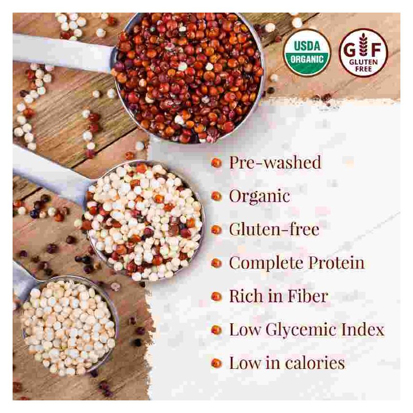 O.A Quinoa Organic Premium White Quinoa 340g