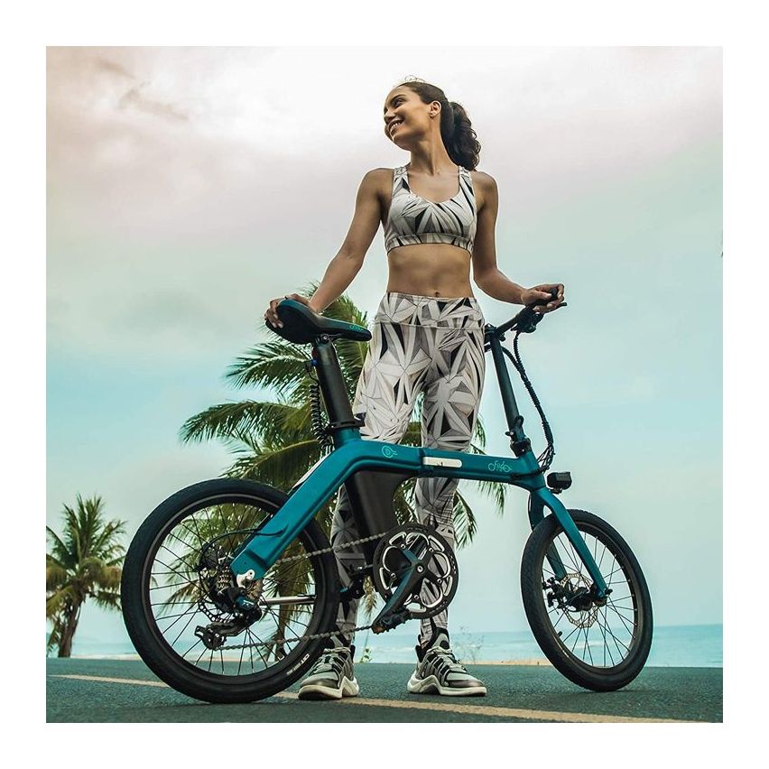 Fiido E-bike Folding D11 Skyblue 25km/h