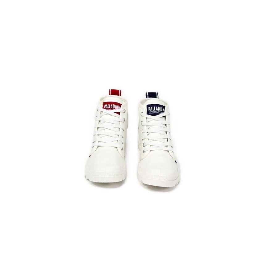 Palladium Pampa Hi Dare French Star White Shoes