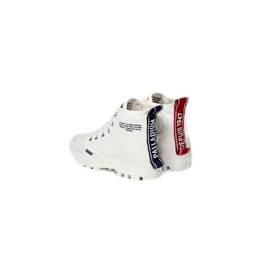 Palladium Pampa Hi Dare French Star White Shoes