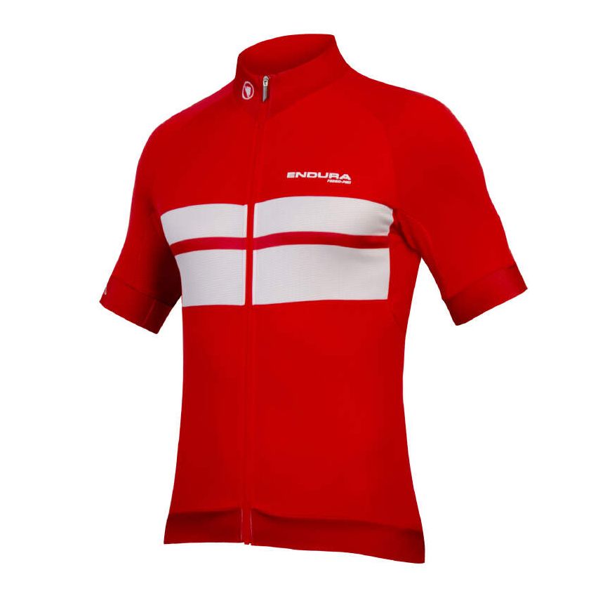 Endura Men's Pro S/S Jersey - Rusty Red