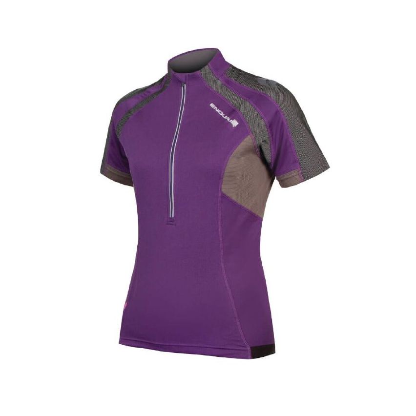 Endura Women's S/S Hummvee Cycling Jersey - Purple 