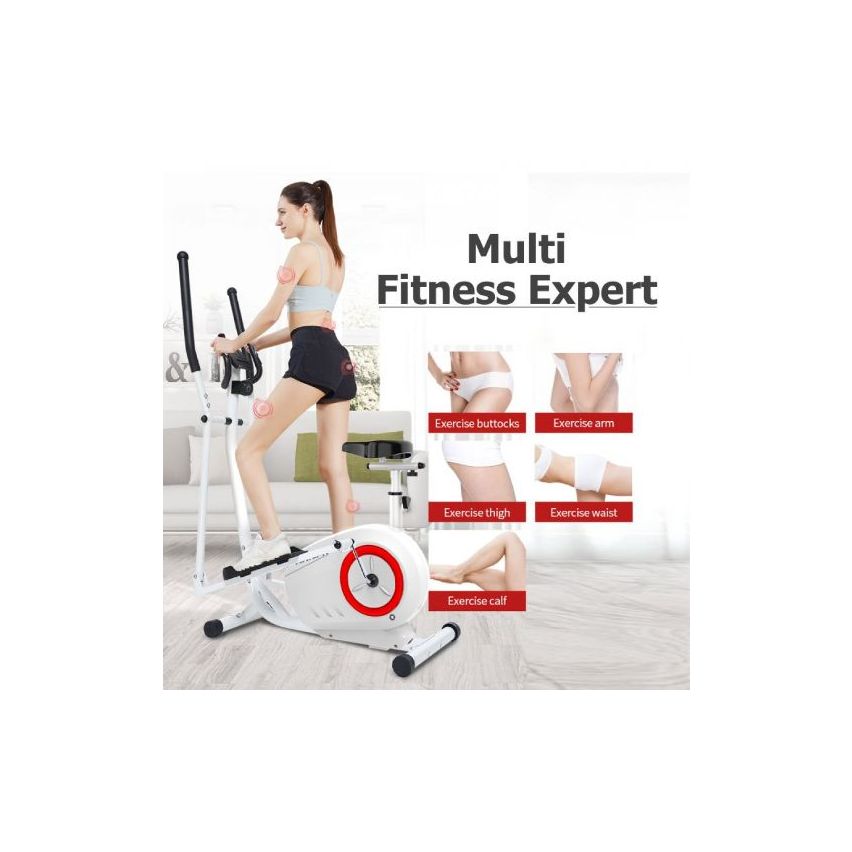 Sparnod Fitness SET-42 Three In One Sports Fitness Cross Trainer