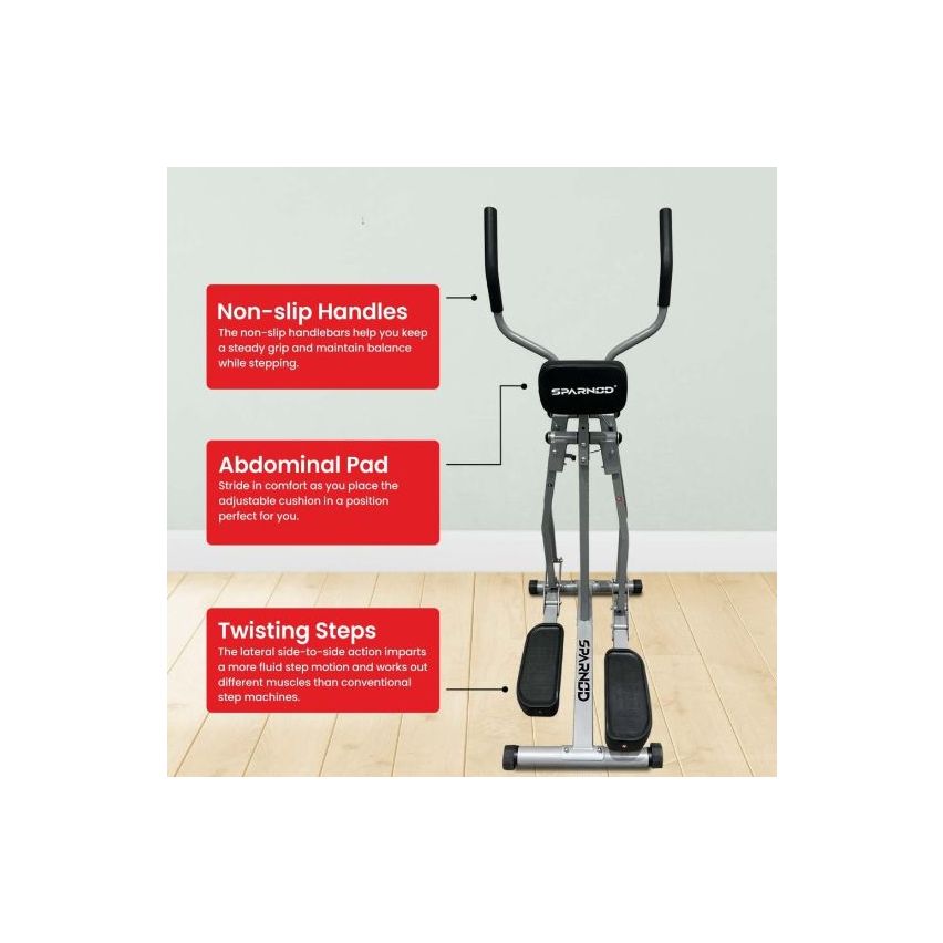 Sparnod Fitness SAW-07 Air Walker Step Machine For Home Use