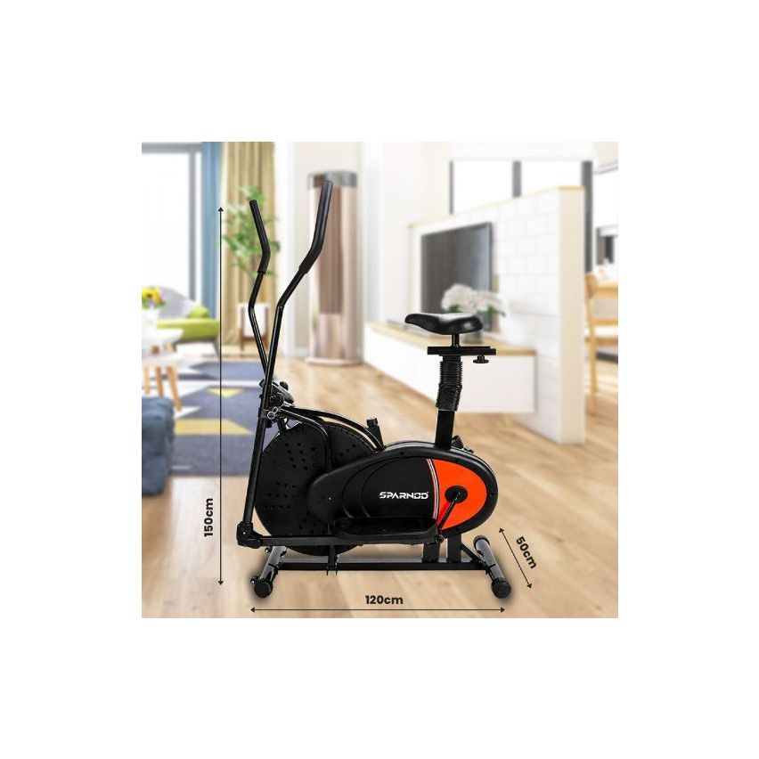 Sparnod Fitness SOB-1000 Elliptical Cross Trainer Cycle