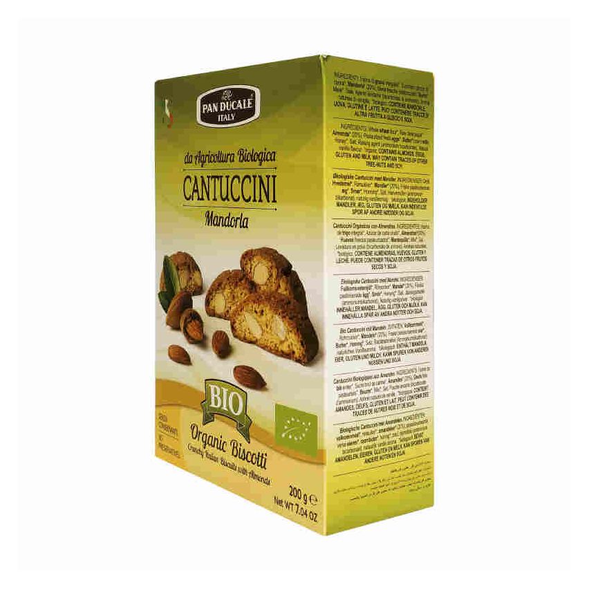 Pan Ducale Cantuccini Biscuits With Almonds, Organic 200g