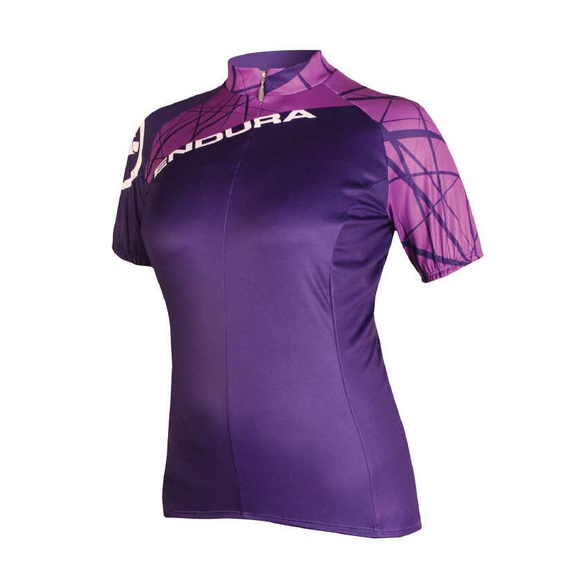 Endura Women's  Singletrack Jersey-Purple