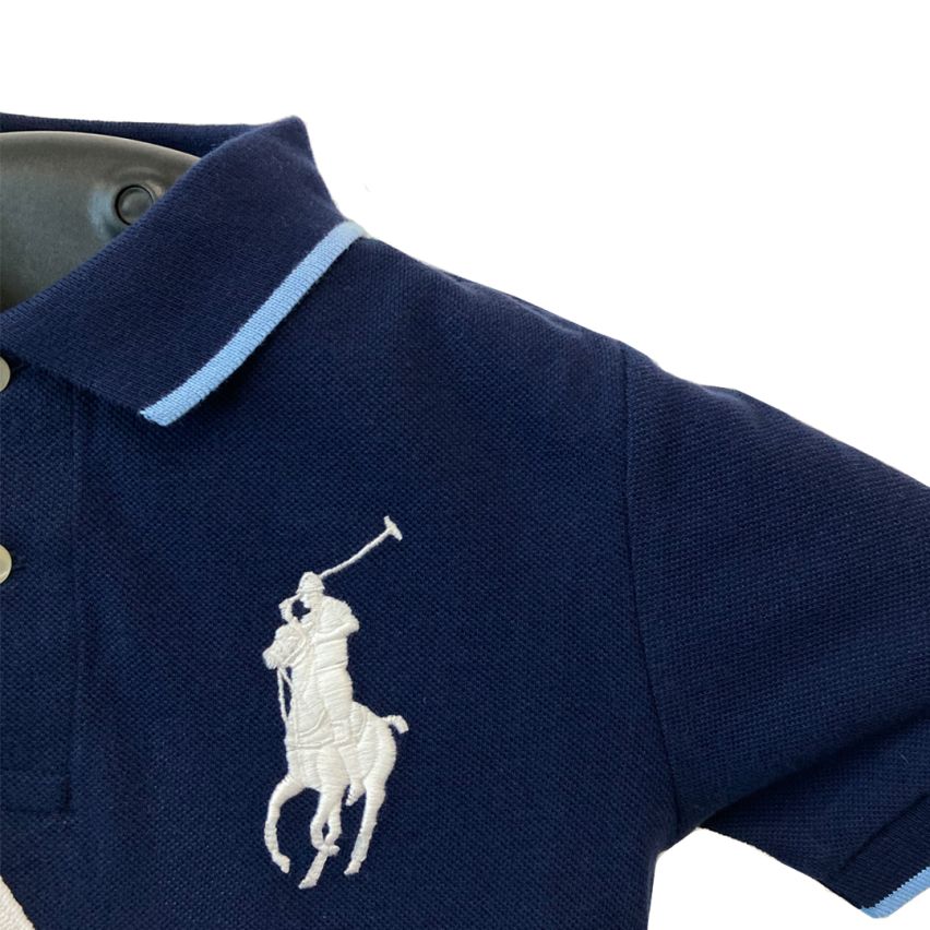 Ralph Lauren Polo Big Pony Cotton Mesh Kids - Blue