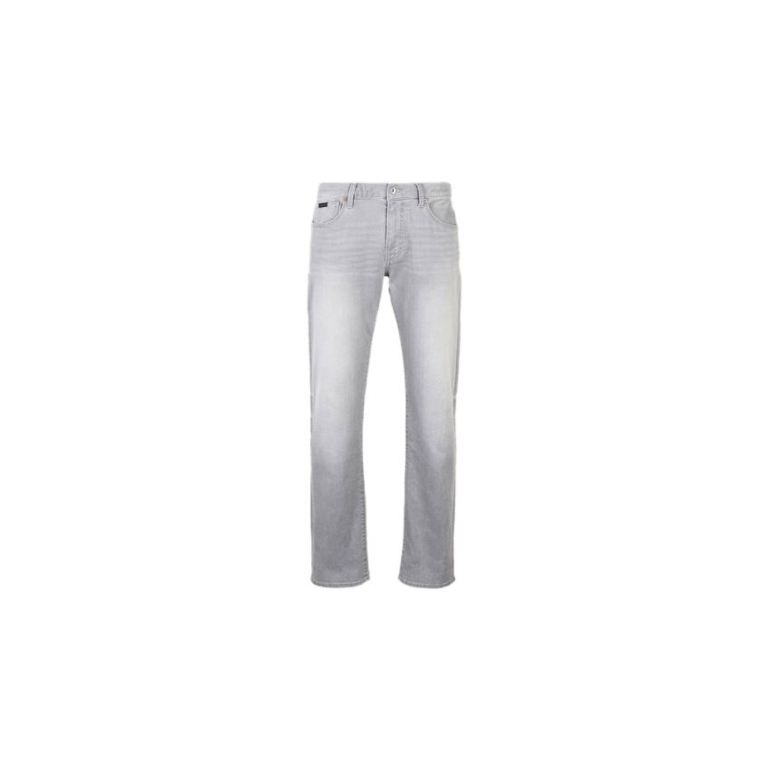 Armani Exchange Men's  Straight-leg Faded Grey Jeans , Size 32