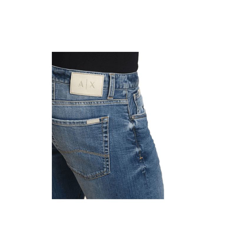 Armani Exchange Blue Men Denim Jeans