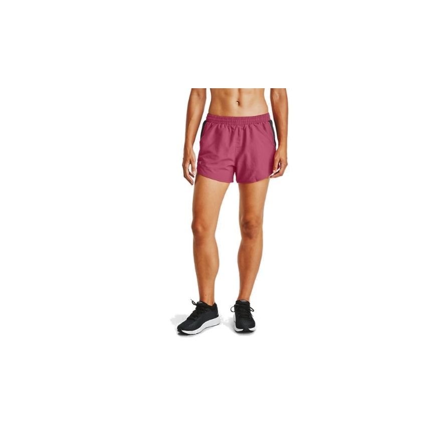 Under Armour Women's  Mileage Shorts -Red