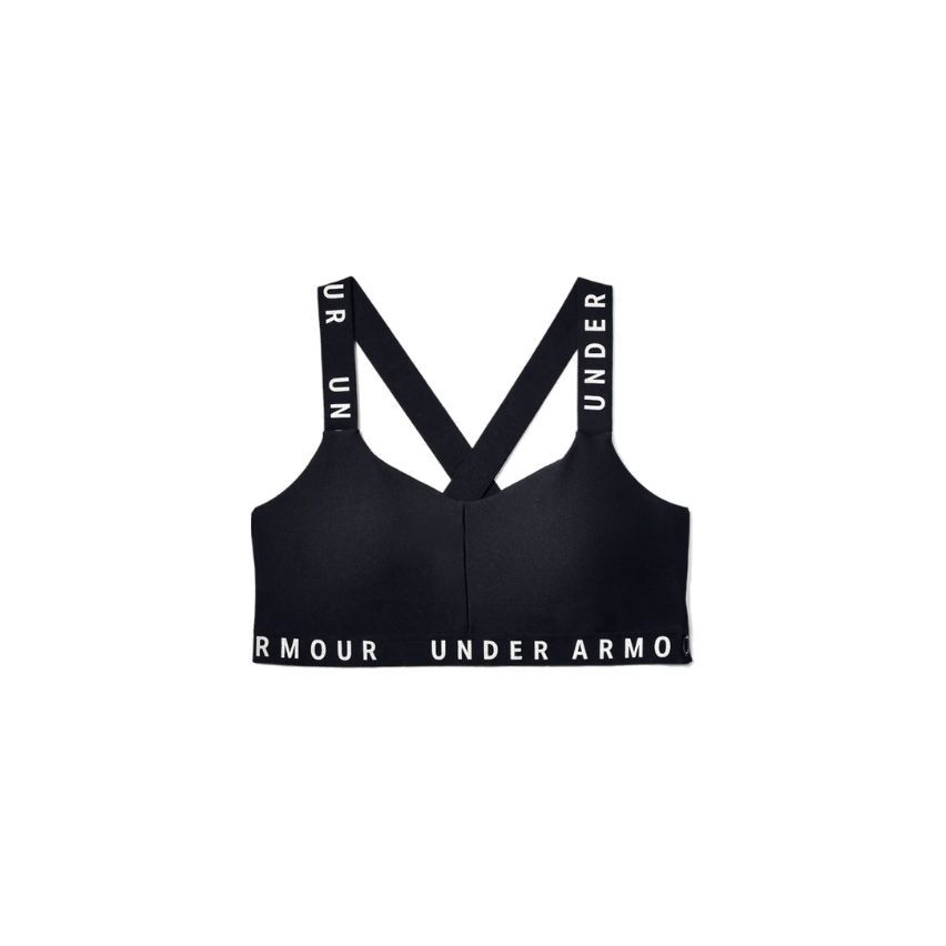 Under Armour Bra Women's Wordmark Strappy Solid Sportlette 