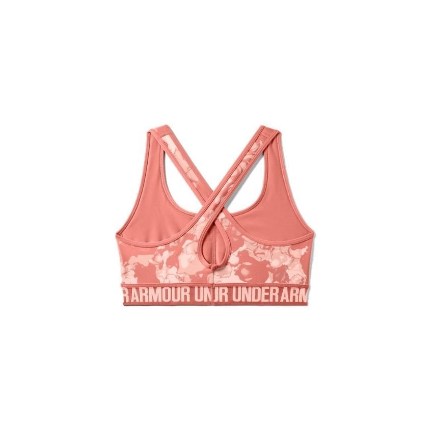  Under Armour Women's  Crossback Mid Printed Sports Bra