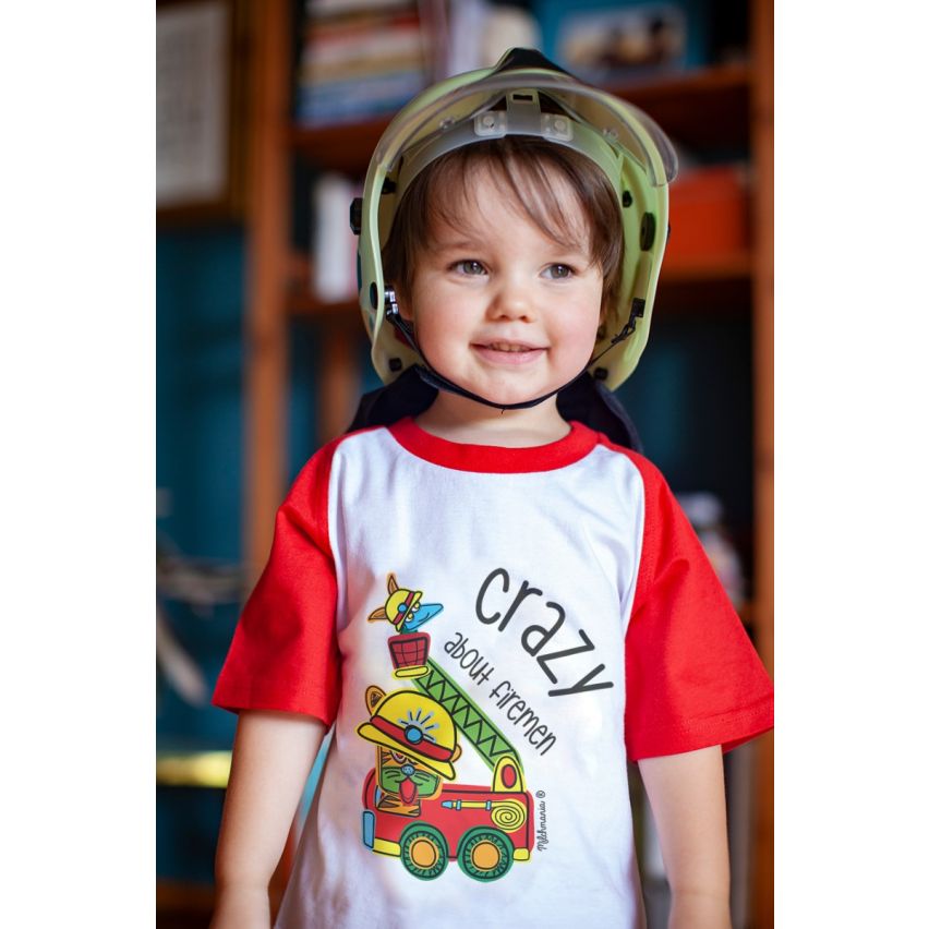 Milchmania Crazy about Firemen Kids T-shirt