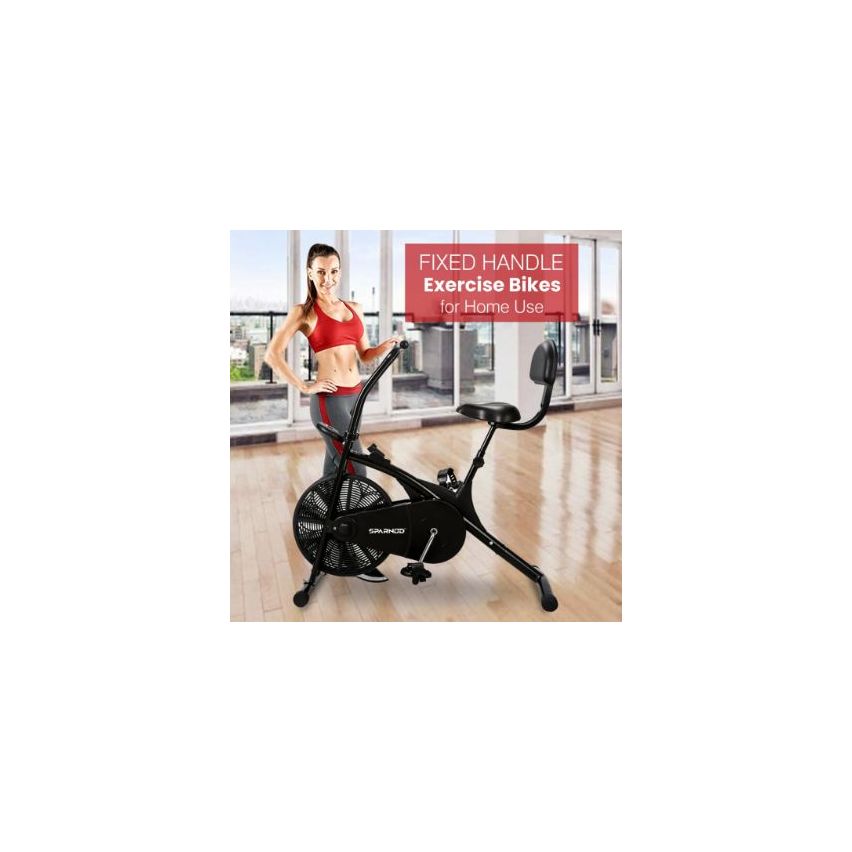 Sparnod Fitness SAB-03 Air Bike Home Use Exercise Bike