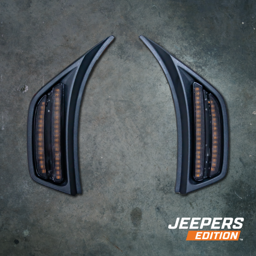 Jeepers Front Fender Side Marker Light for Jeep Wrangler JL