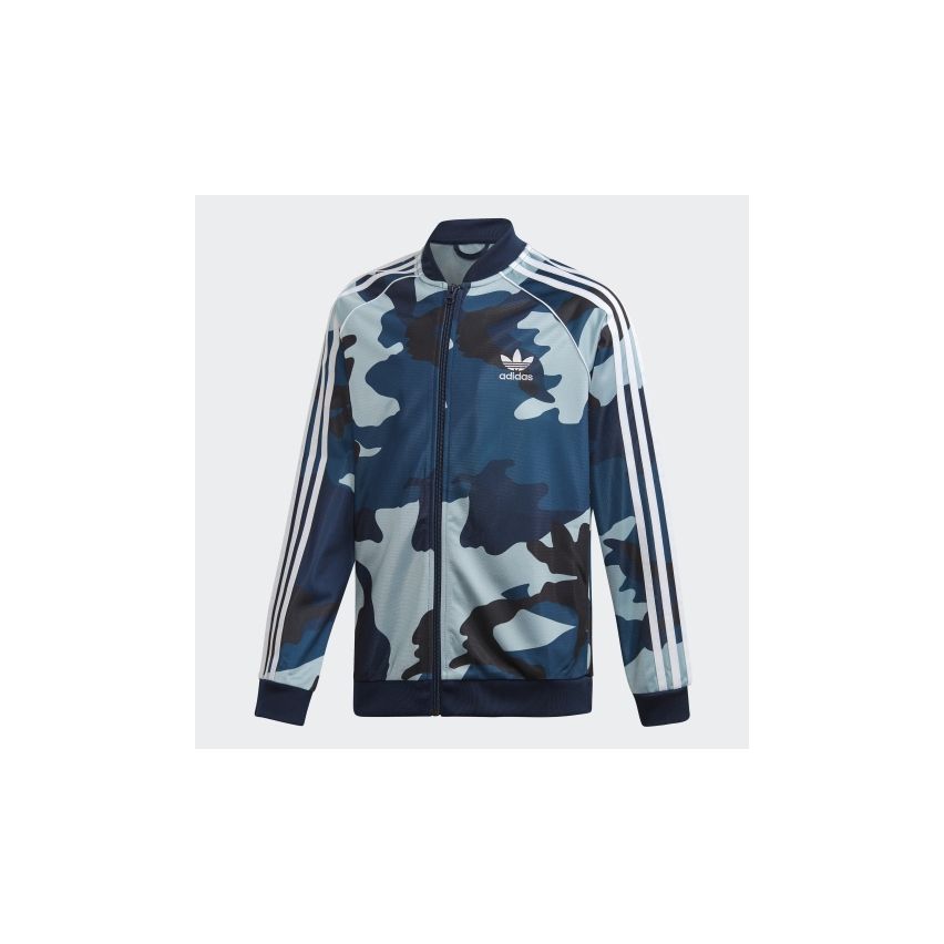 Adidas Kids Camouflage SST Track Jacket Size M