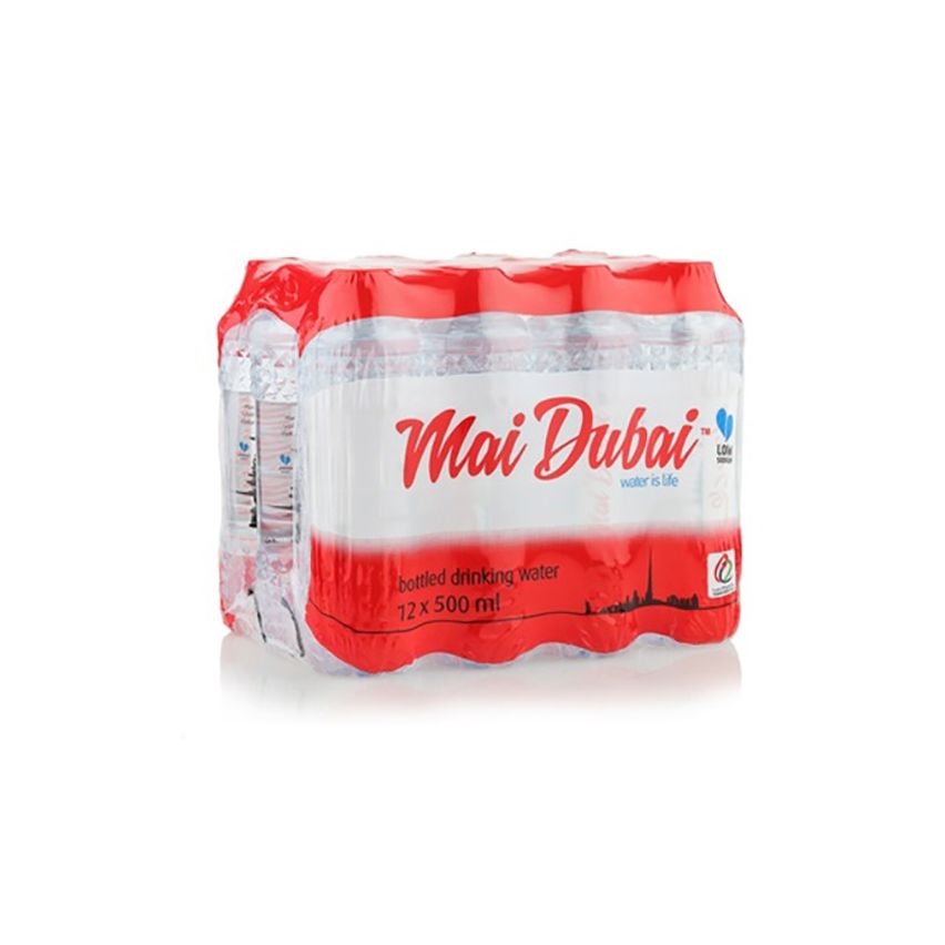 Mai Dubai Bottled Drinking Water - 500ml (pack of 12)