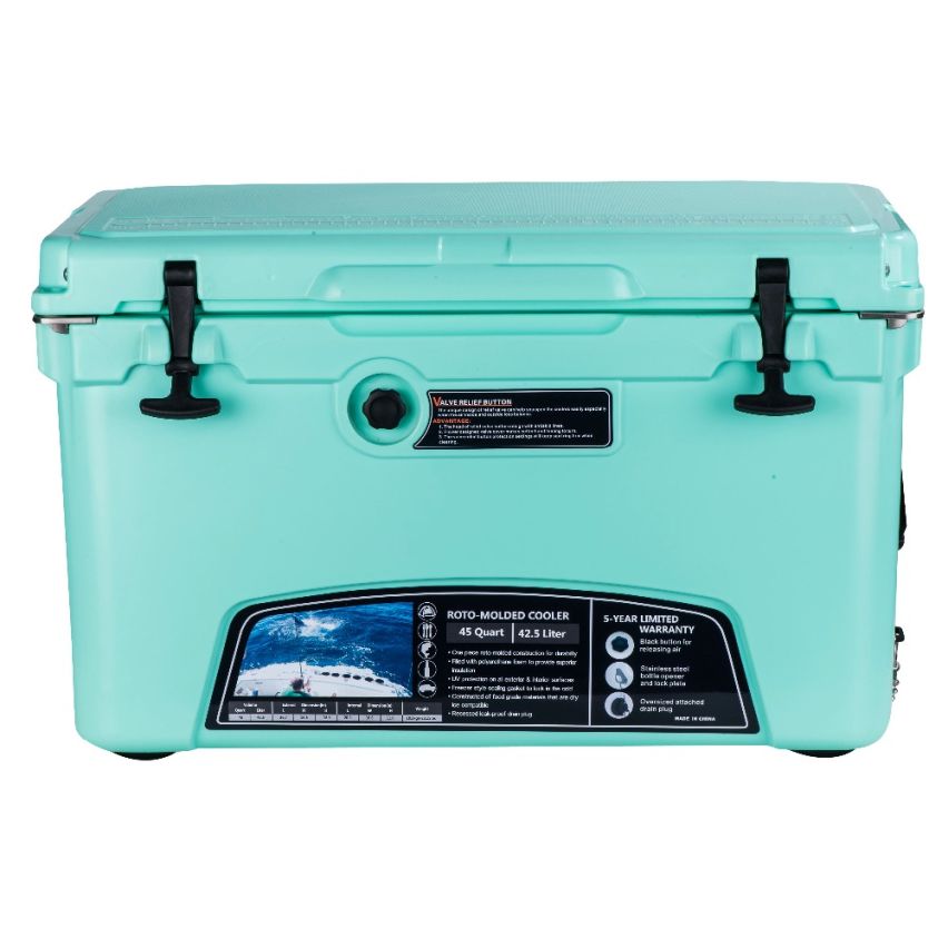 Kuer Cooler - 45QT 42.6 liters, Foam Green Color