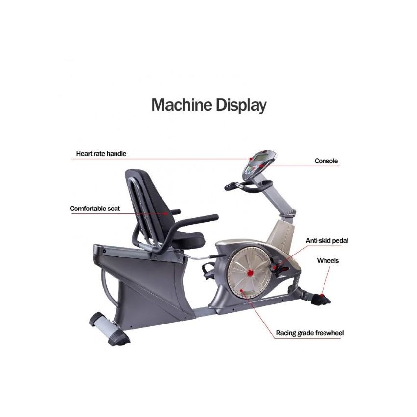 Sparnod Fitness SRB-310/F1-7318WD Commercial Sleek Design Recumbent Bikes