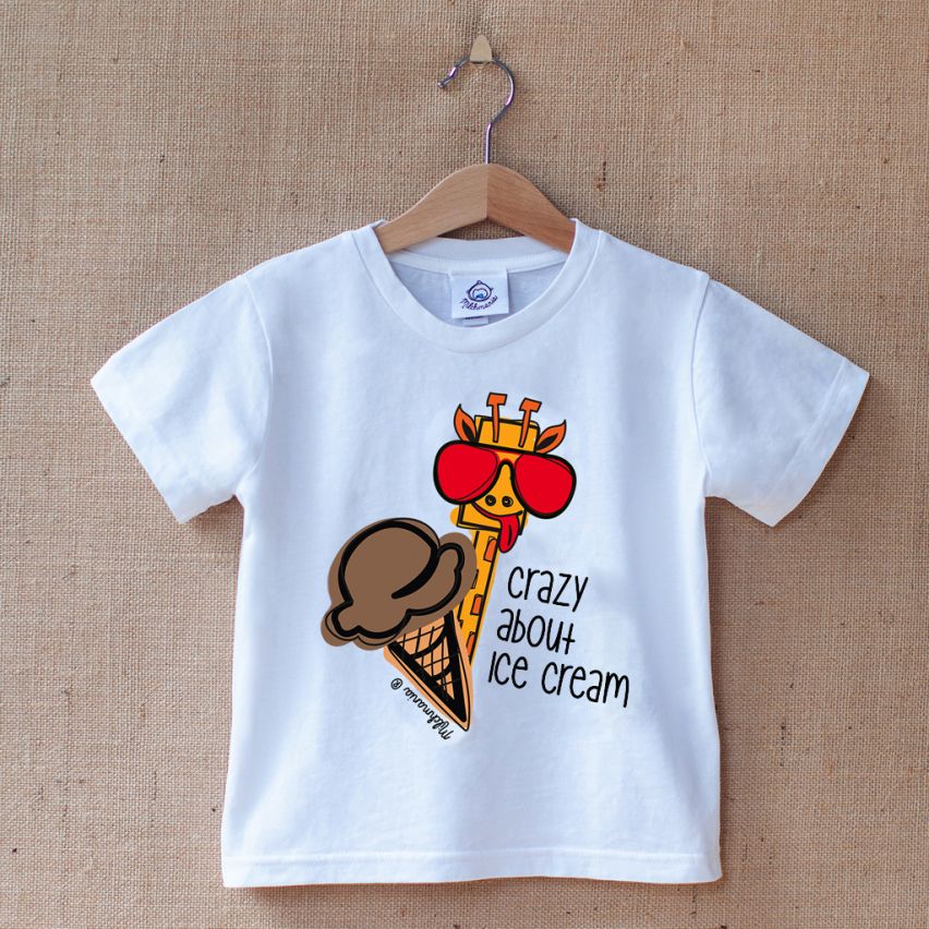 Milchmania Crazy about Ice Cream Kids T-shirt