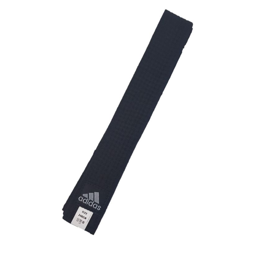 Adidas Taekwondo Regular Black Belt 4.3cm width