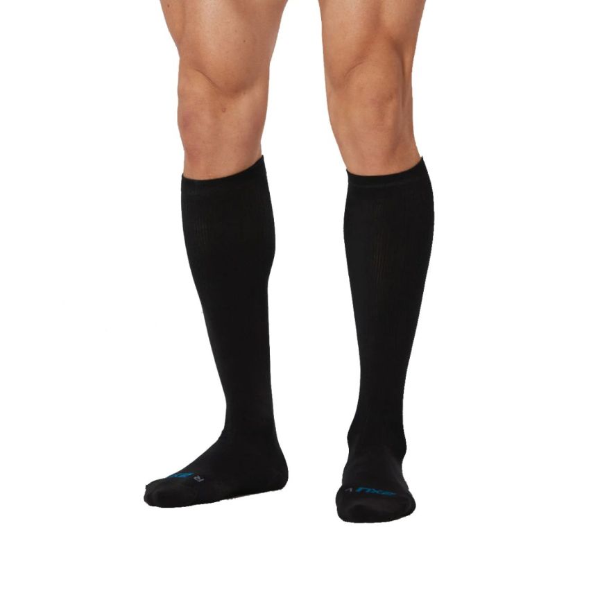 2XU Mens Compression 24/7 Sock Black